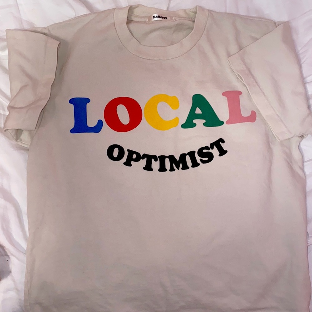 Madhappy XS Local Optimist boxy tee